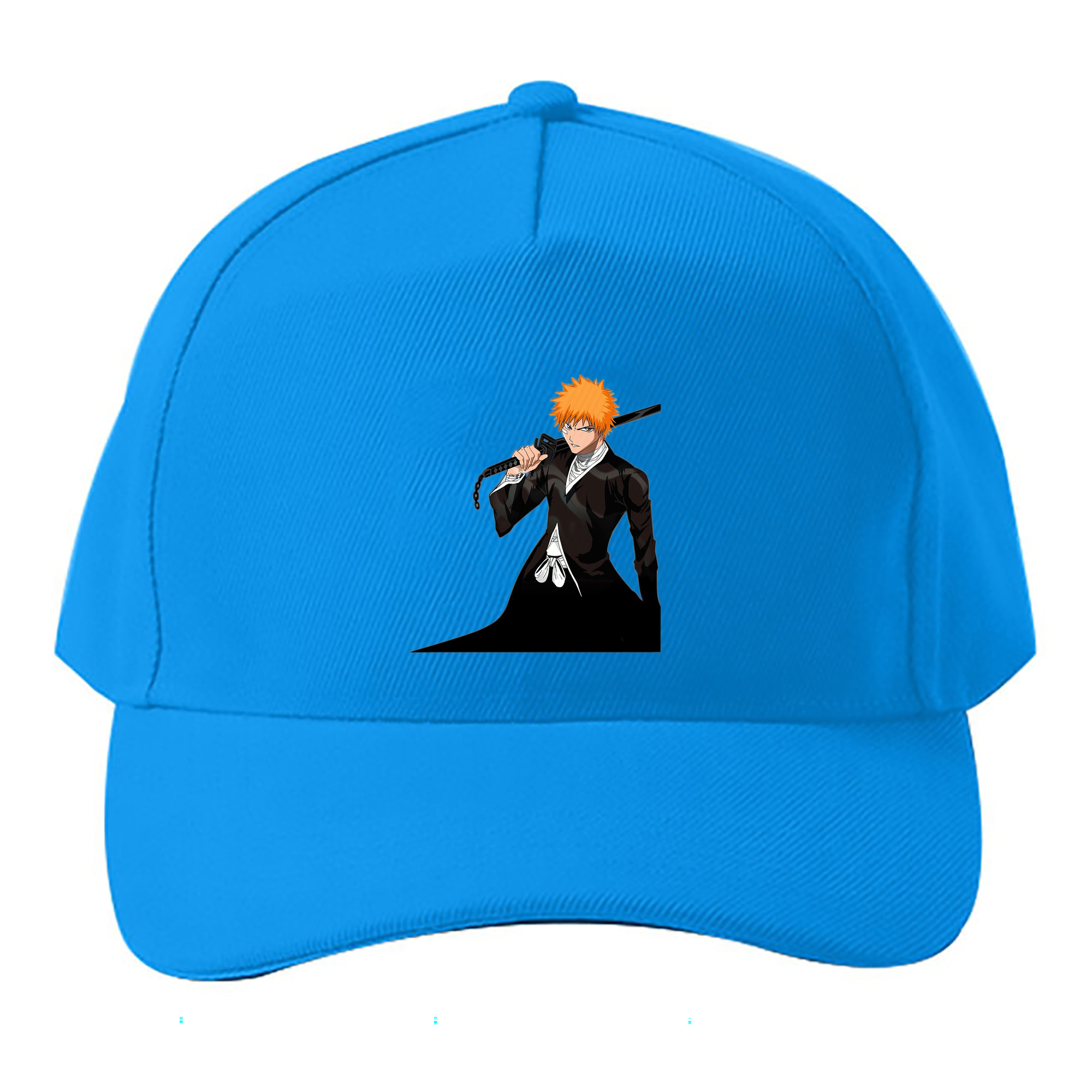 （画像用） ブリーチ 黒崎一護（くろさき いちご）BLEACH Kurosaki Ichigo ベースボールキャップ 綿100％ 男女兼用 帽子 スポーツ